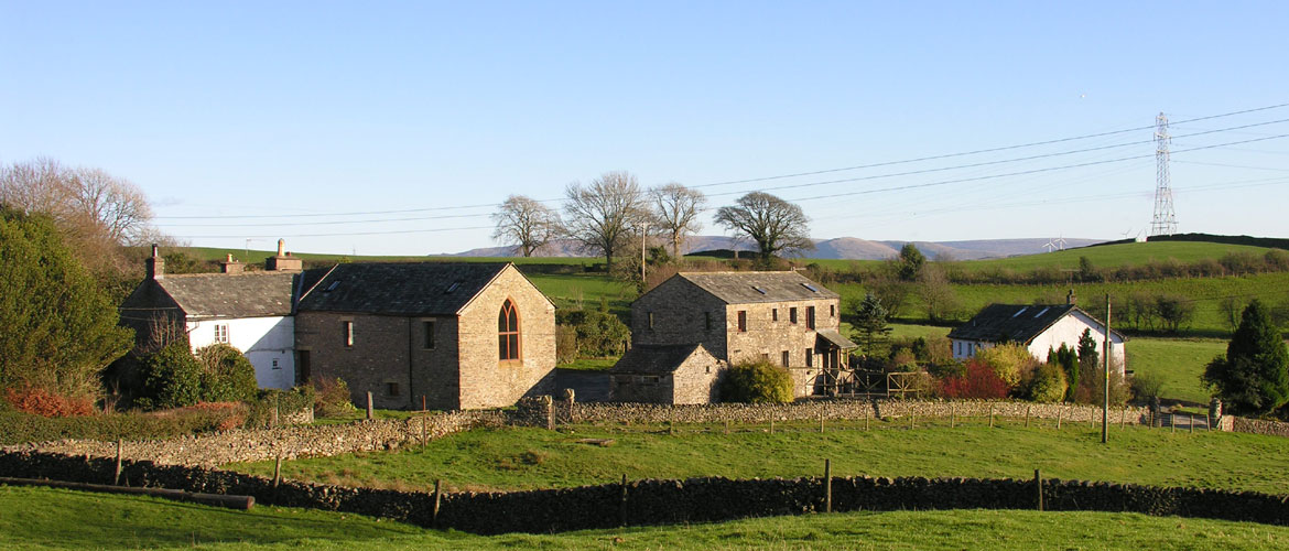 The View of Hollins Farm Barn